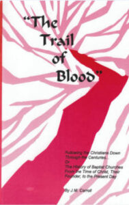 TRAIL OF BLOOD - Large Print