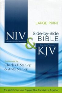 NIV/KJV, Parallel Bible, Hardcover, Large Print