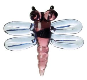 MINIATURE DRAGON FLY GLASS