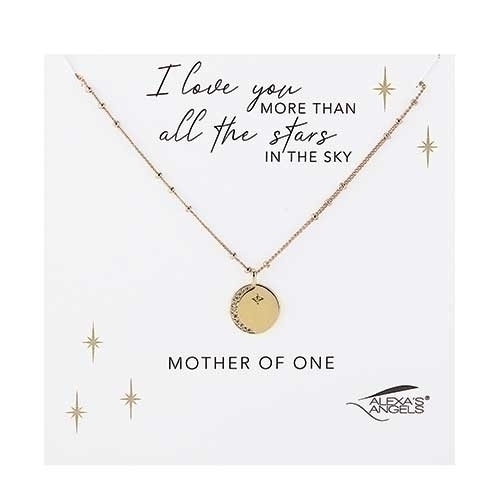 NECKLACE MOTHER OF ONE MOON STAR