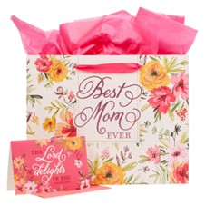 LARGE GIFT BAG BEST MOM EVER