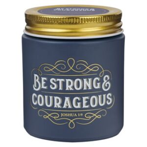 CANDLE GLASS JAR BE STRONG