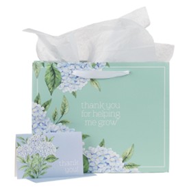 GIFT BAG LARGE HYDRANEA