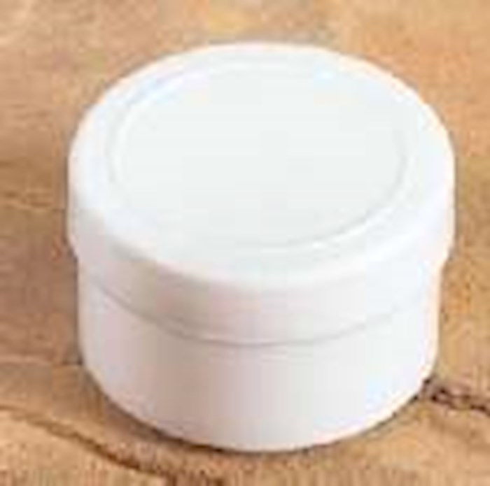 PORTABLE COMMUNION REPLACEMENT BREAD HOLDER, WHITE