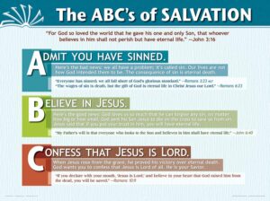 ABC'S OF SALVATION WALL CHART