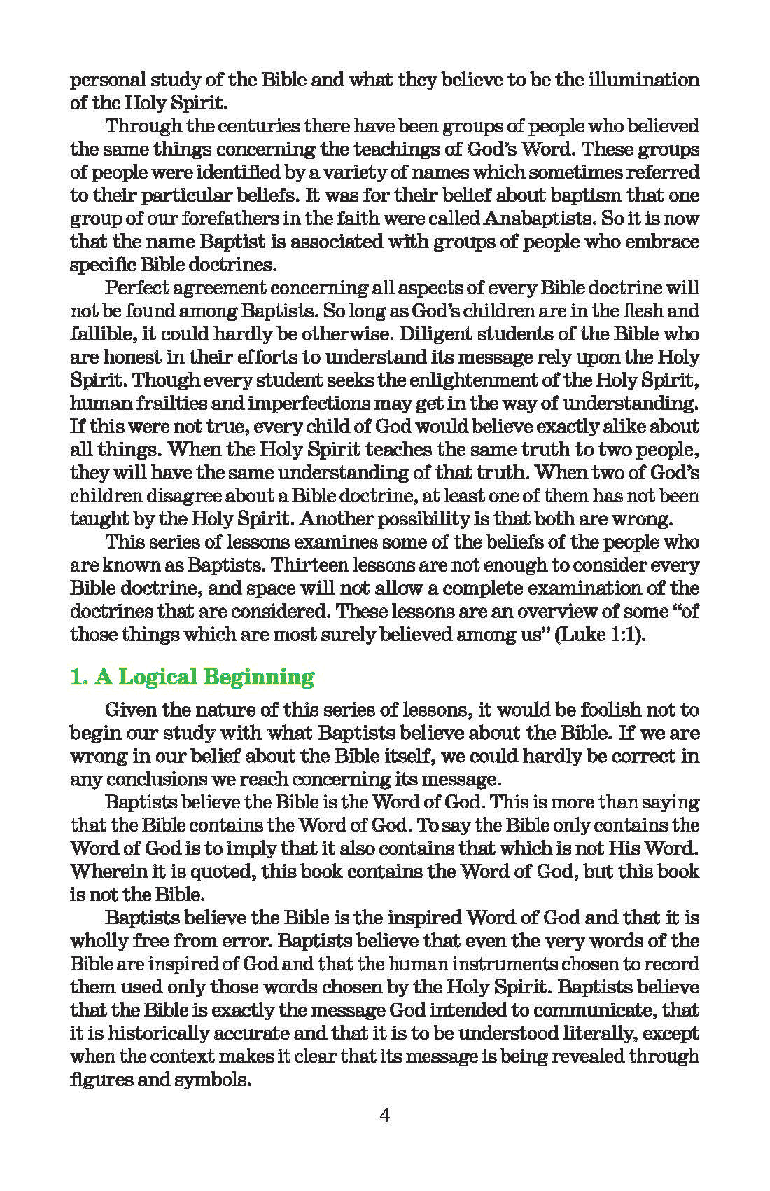 BAPTIST & THE BIBLE - ADULT - Image 3
