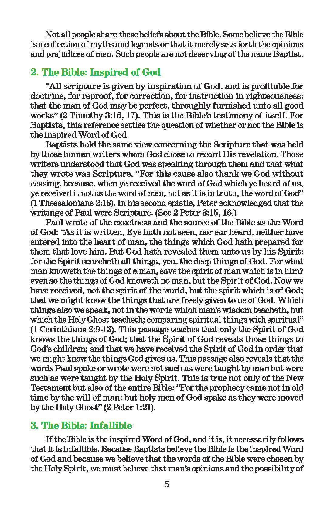 BAPTIST & THE BIBLE - ADULT - Image 4