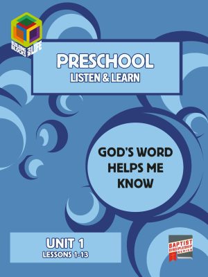 BDS, Building Blocks for Life, Preschool Listen & Learn, Winter 2026-27