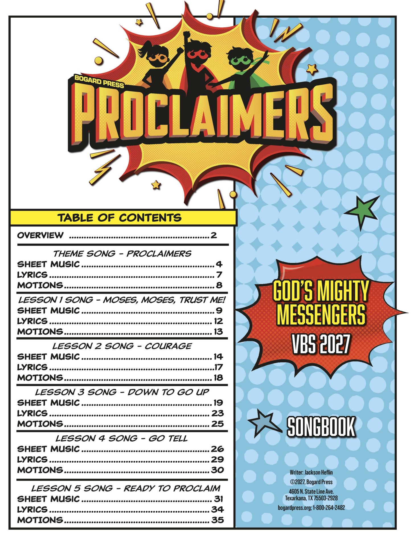 VBS SONGBOOK 2027 - Image 2