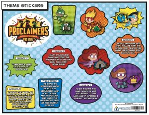 VBS THEME STICKERS 2027