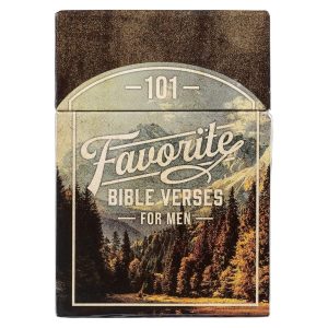 101 Favorite Bible Verses for Men Box of Blessings