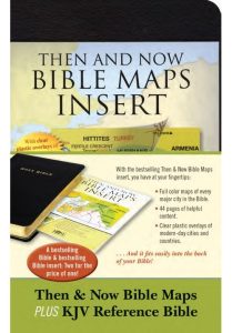 KJV, Bible Bundle, Then and Now Bible Maps Insert