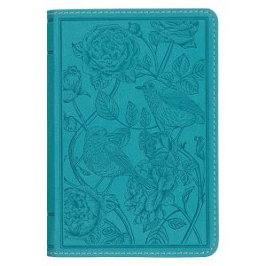 KJV, Compact Zippered Bible, Imitation Leather, Teal
