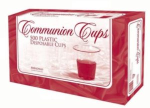 PLASTIC COMMUNION CUPS, PLASTIC 500 CT