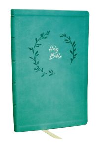 B-KJV ULTRATHIN,TEAL,RL