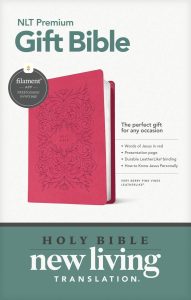 B-NLT PREM GIFT BIBLE PINK