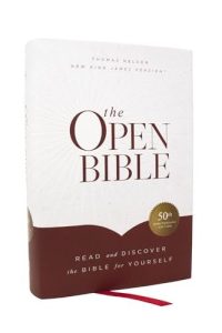 NKJV Open Bible, Comfort Print--hardcover