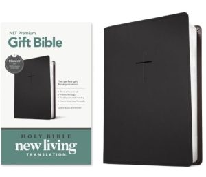 NLT Premium Gift Bible, Filament Enabled (Imitation Leather, Classic Black), Case of …